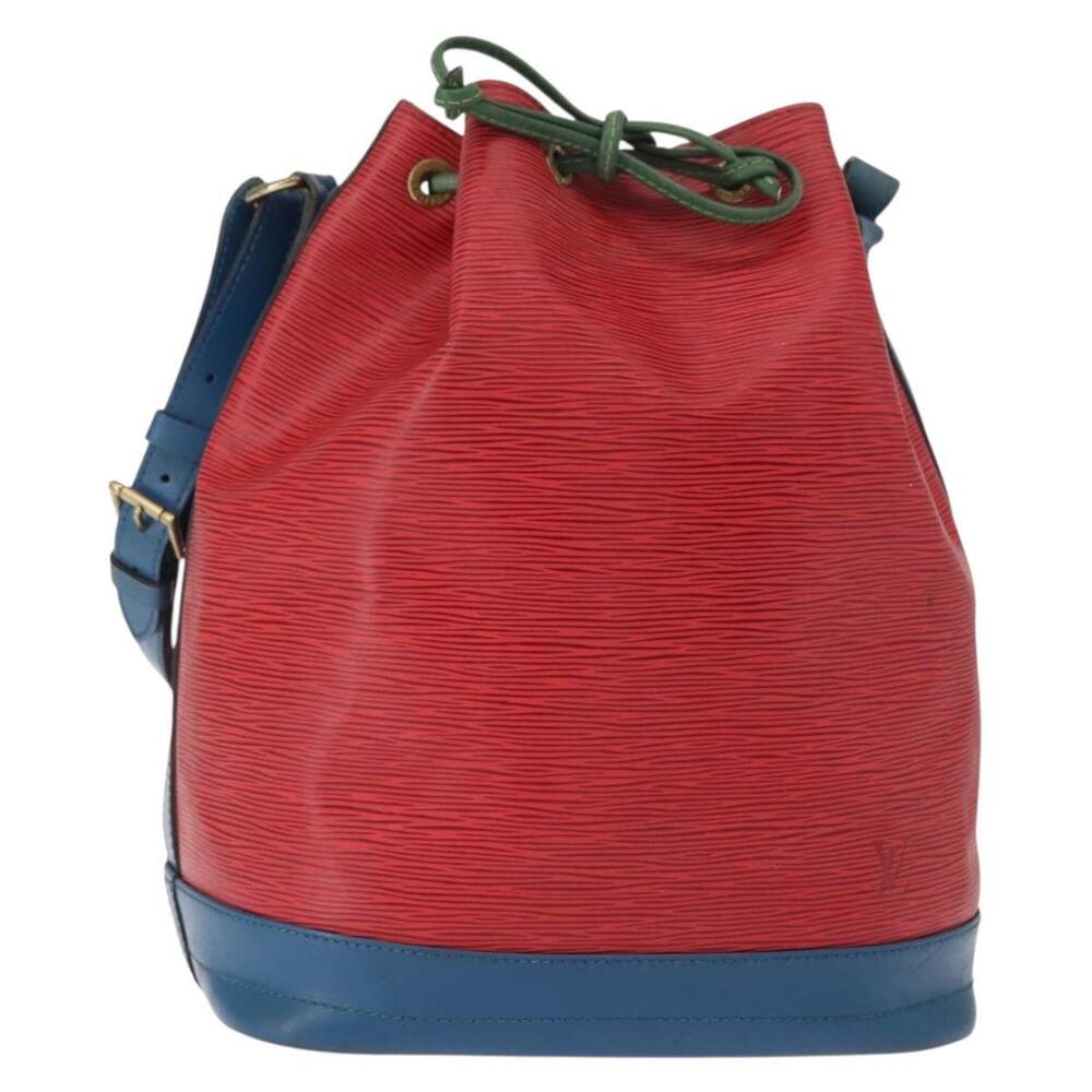 LOUIS VUITTON Epi Tricolor Noe Shoulder Bag Blue Red Green M44082 LV Auth 152652 - Picture 1 of 16